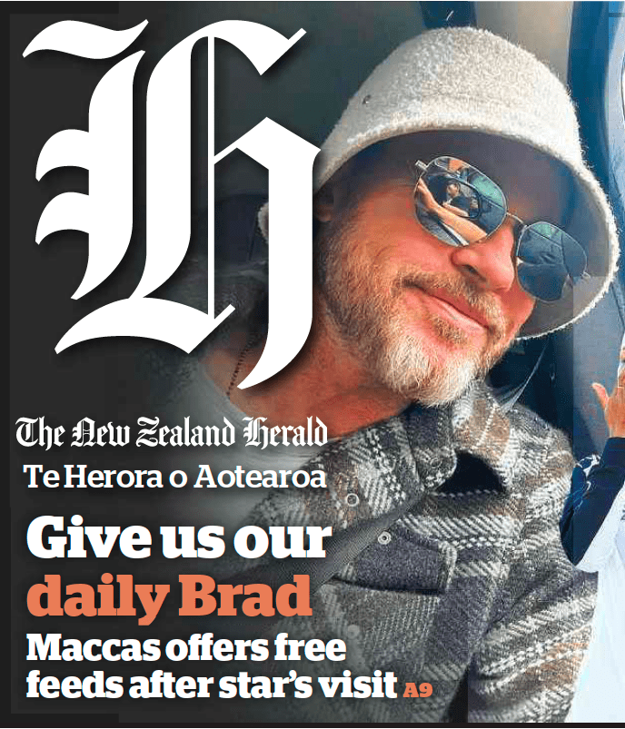 Brad Front Page Brad Front Page